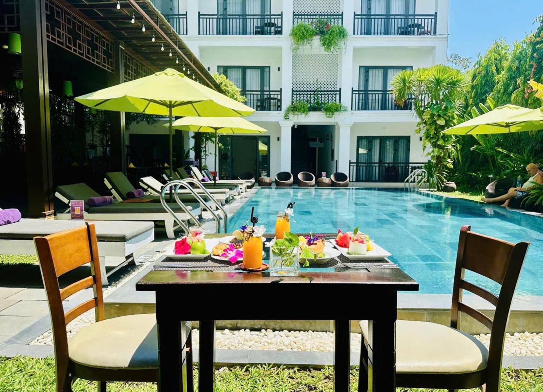 הוי אן White Lotus Hotel Hoian מראה חיצוני תמונה