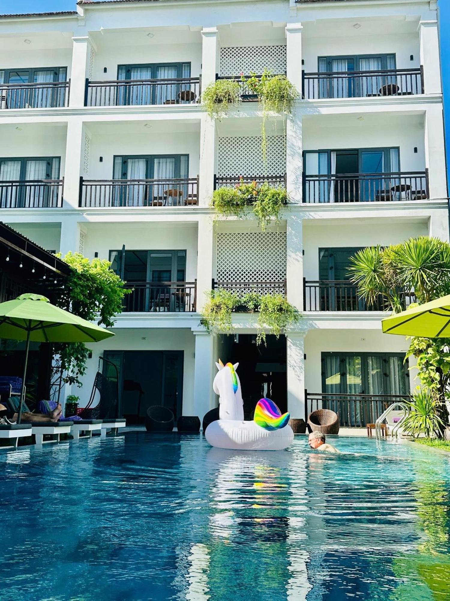 הוי אן White Lotus Hotel Hoian מראה חיצוני תמונה