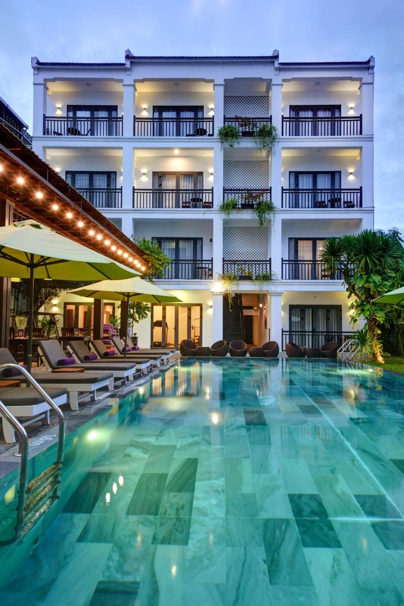 הוי אן White Lotus Hotel Hoian מראה חיצוני תמונה