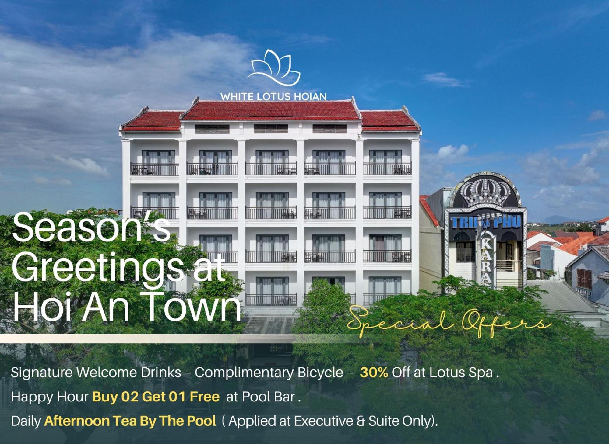 הוי אן White Lotus Hotel Hoian מראה חיצוני תמונה