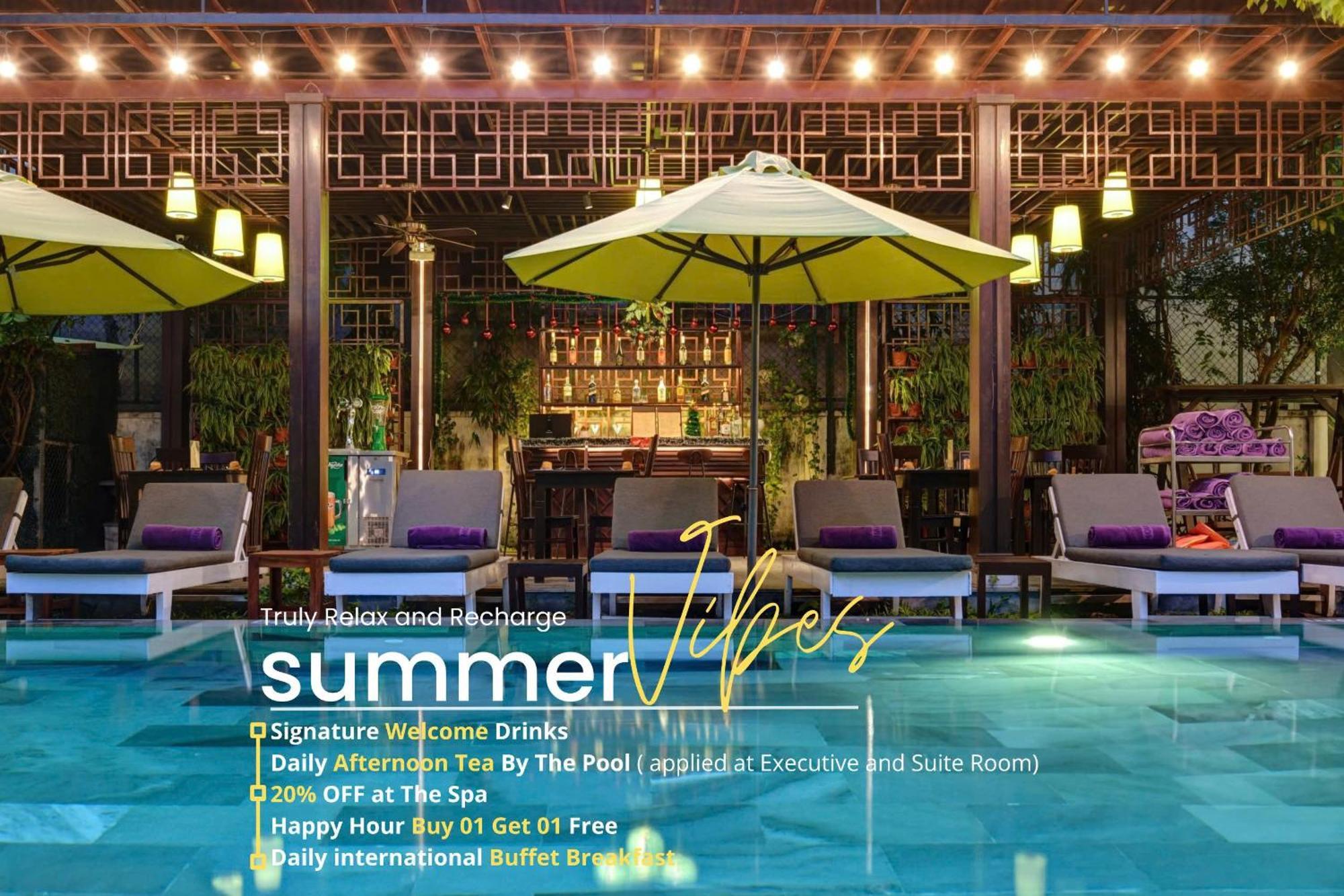 הוי אן White Lotus Hotel Hoian מראה חיצוני תמונה